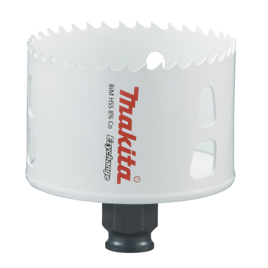 Bi-Metal gręžimo karūna Makita E-03925, EZYCHANGE, 73mm Bi-Metal gręžimo karūna Makita E-03925, EZYCHANGE, 73mm