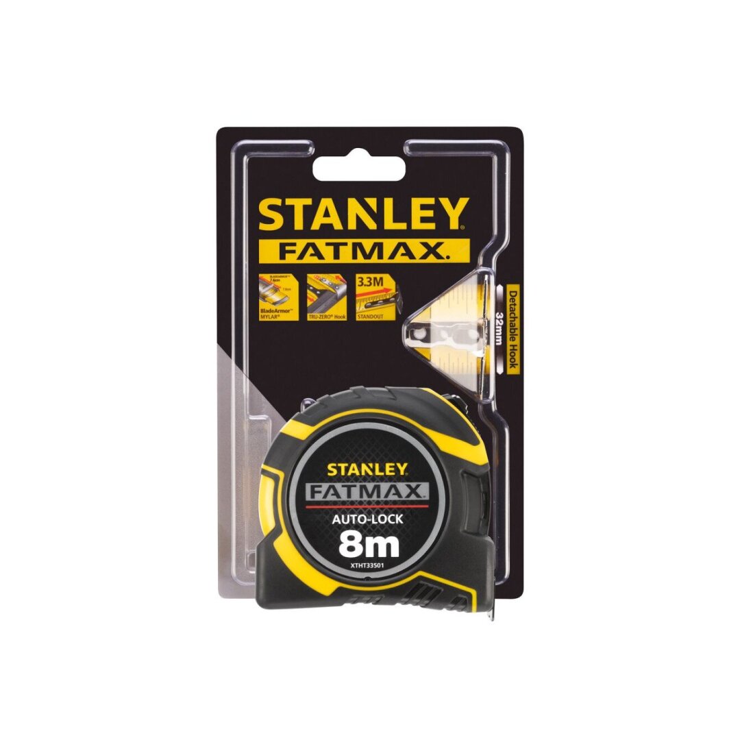 „FATMAX Autolock“ ruletė 8mx32mm 8 „FATMAX Autolock“ ruletė 8mx32mm 8