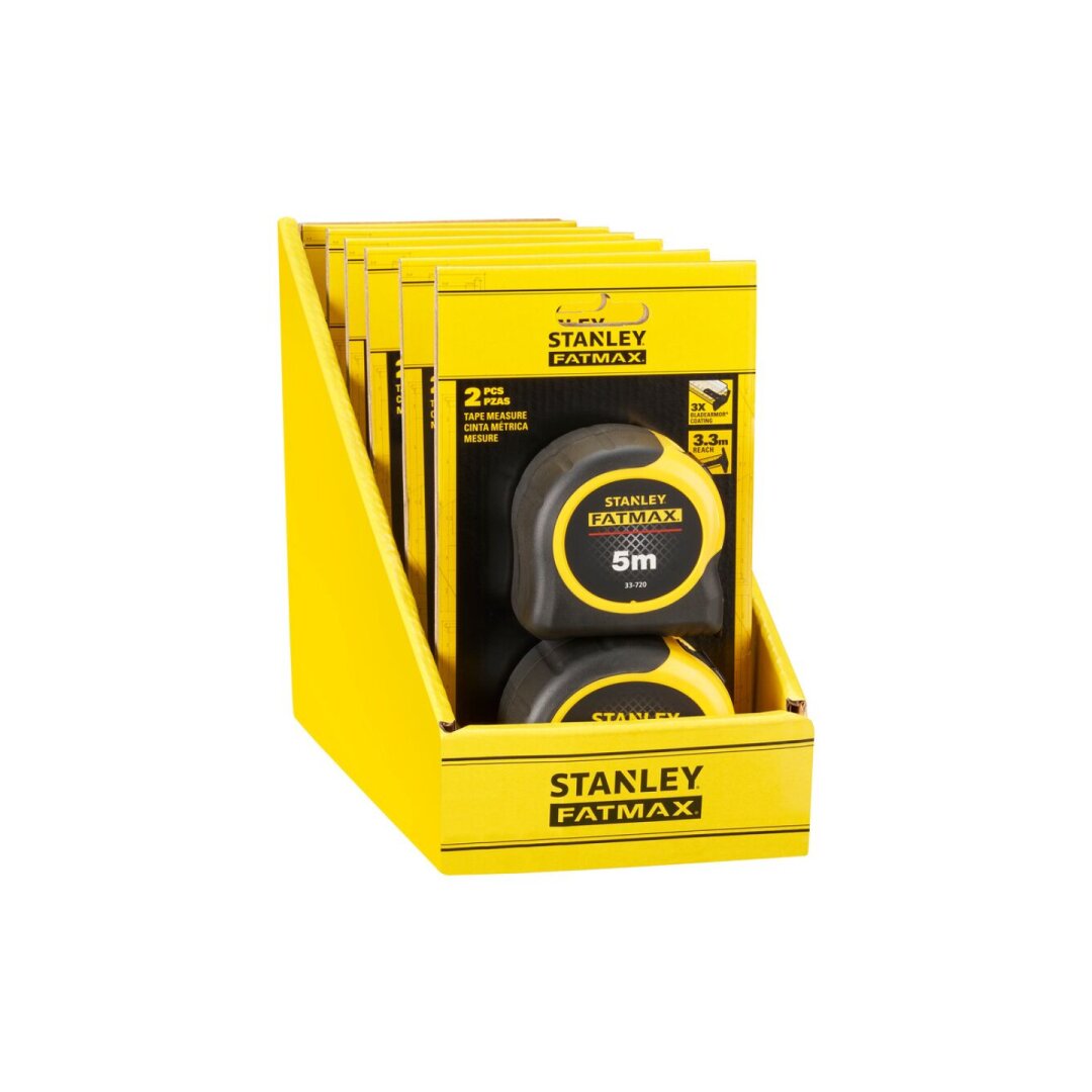 „FATMAX Classic ruletė Twin Pack“ 8m + 5m Stanley FATMAX FMHT31725-0 5 „FATMAX Classic ruletė Twin Pack“ 8m + 5m Stanley FATMAX FMHT31725-0 5