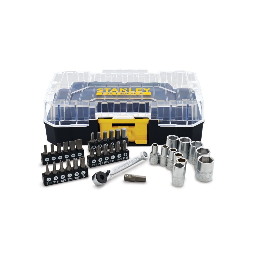 FATMAX galvičių komplektas 37 vnt  1/4 3 FATMAX galvičių komplektas 37 vnt  1/4 3