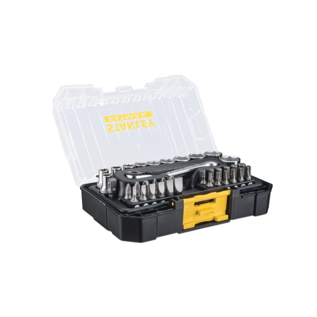 FATMAX galvičių komplektas 37 vnt  1/4 4 FATMAX galvičių komplektas 37 vnt  1/4 4