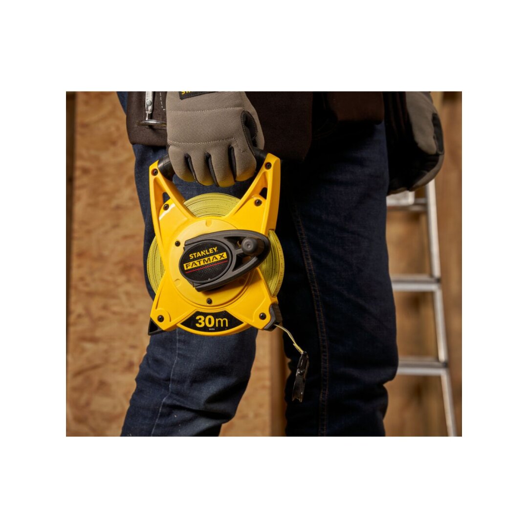 „FATMAX“ stiklo pluošto ilga ruletė 30 m Stanley FATMAX 2-34-814 3 „FATMAX“ stiklo pluošto ilga ruletė 30 m Stanley FATMAX 2-34-814 3