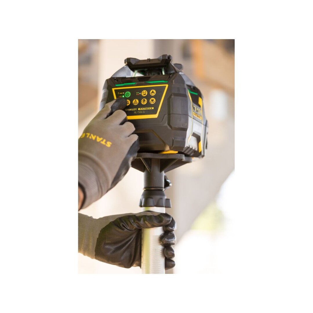 FATMAX žalias rotacinis lazeris RL750L 5 FATMAX žalias rotacinis lazeris RL750L 5
