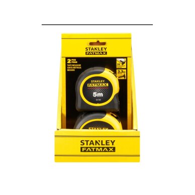 „FATMAX Classic ruletė Twin Pack“ 8m + 5m Stanley FATMAX FMHT31725-0 2 „FATMAX Classic ruletė Twin Pack“ 8m + 5m Stanley FATMAX FMHT31725-0 2