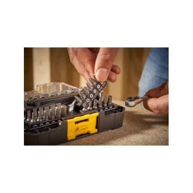 FATMAX galvičių komplektas 37 vnt  1/4 2 FATMAX galvičių komplektas 37 vnt  1/4 2