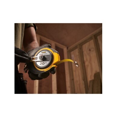 „FATMAX“ plieno ilga ruletė 20 m Stanley FATMAX 0-34-133 8