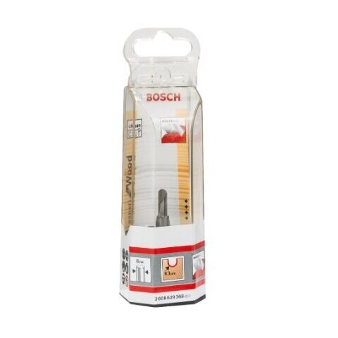 Fasoninė freza Bosch, 8 mm, R1 3 mm, D 6 mm, 2608629368 1 Fasoninė freza Bosch, 8 mm, R1 3 mm, D 6 mm, 2608629368 1