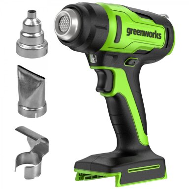 Akumuliatorinis fenas Greenworks G24HG, 24 V, (tik įrankis) Akumuliatorinis fenas Greenworks G24HG, 24 V, (tik įrankis)
