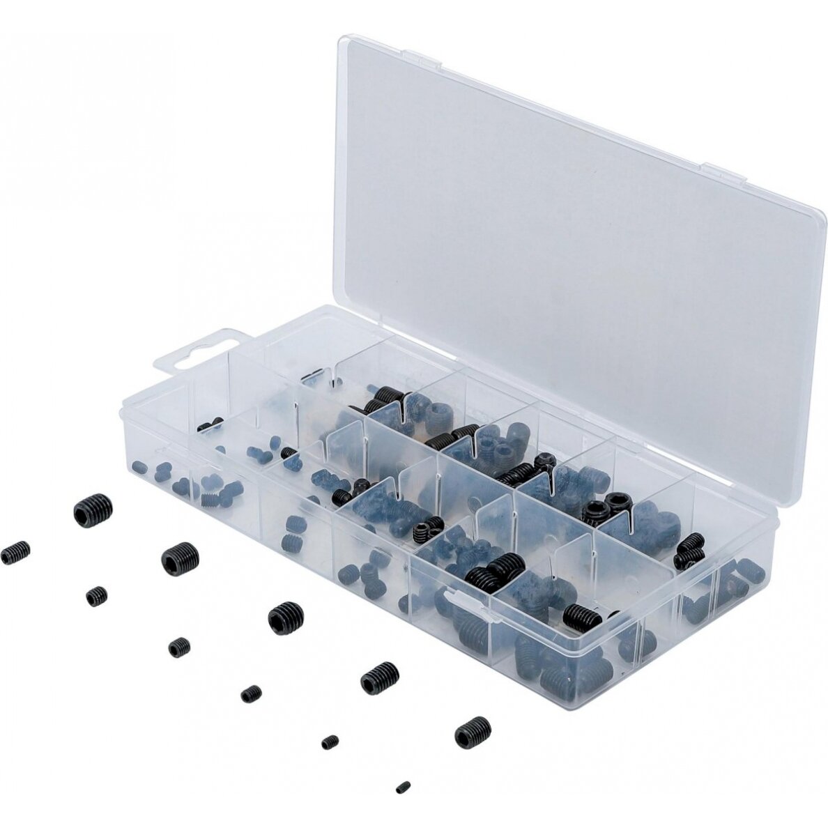 Fiksavimo varžtelių rinkinys | 160 vnt. (14135)