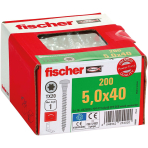 Fischer medsraigtis kampuočiui FPF-PT ZPF 5.0x40, 200 vnt.