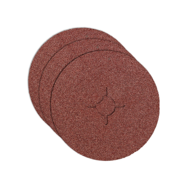 Fibra Šlifavimo diskas 125 mm, K80, 3 vnt. 1 Fibra Šlifavimo diskas 125 mm, K80, 3 vnt. 1