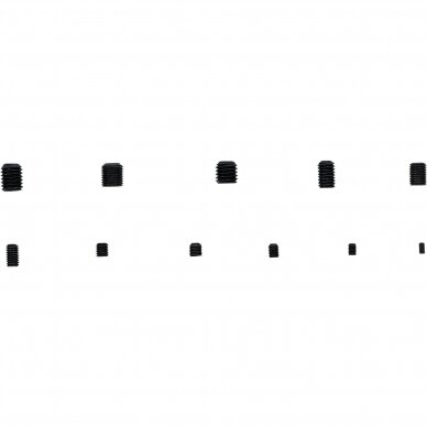 Fiksavimo varžtelių rinkinys | 160 vnt. (14135) 1 Fiksavimo varžtelių rinkinys | 160 vnt. (14135) 1