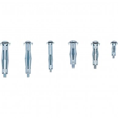 Fiksuojamų varžtų / kaiščių asortimentas | 40 vnt. (8139) 1 Fiksuojamų varžtų / kaiščių asortimentas | 40 vnt. (8139) 1