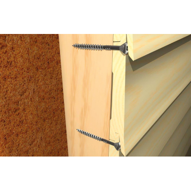 Fischer fasadinis medsraigtis FFSII-RT6 4,5x60 A2, 200 vnt. 2 Fischer fasadinis medsraigtis FFSII-RT6 4,5x60 A2, 200 vnt. 2