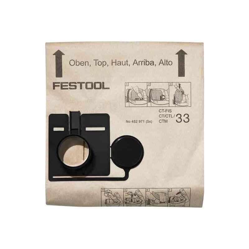 Filtro maišas Festool FIS-CT 33/5 (452971) Filtro maišas Festool FIS-CT 33/5 (452971)