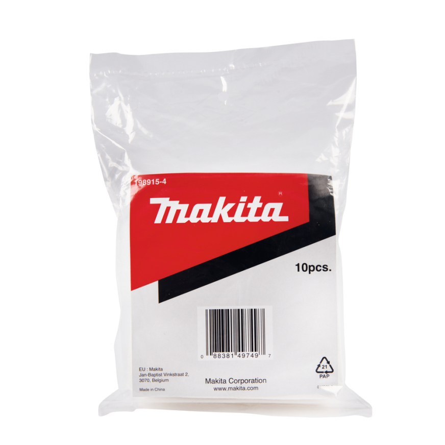 Filtras Makita 198915-4, 10 vnt. 1 Filtras Makita 198915-4, 10 vnt. 1