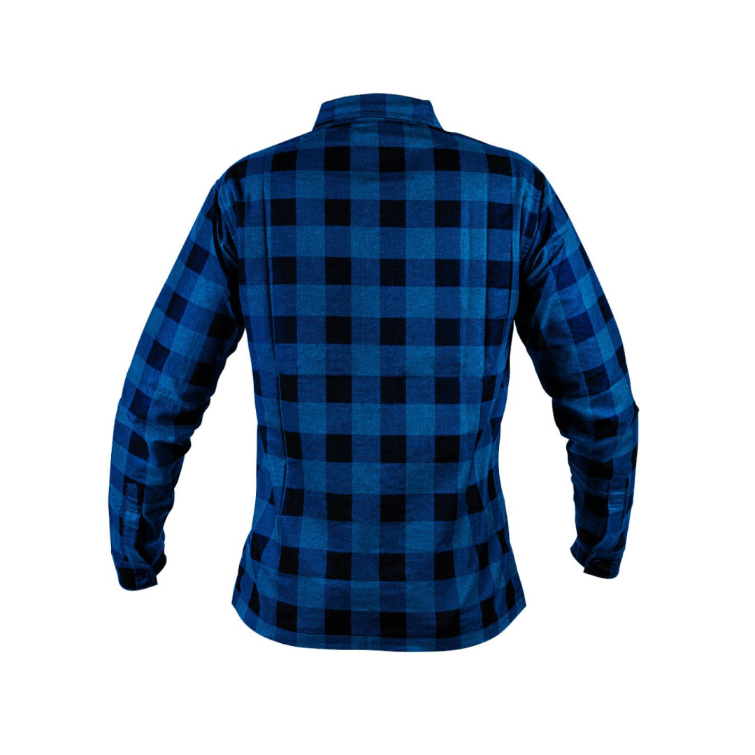 Flaneliniai marškiniai, tamsiai mėlyni, dydis XXXL 3 Flaneliniai marškiniai, tamsiai mėlyni, dydis XXXL 3