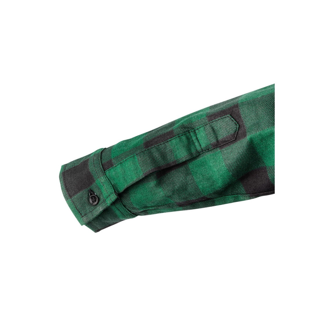 Flaneliniai marškiniai, žali, XXXL dydis 5