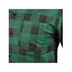 Flaneliniai marškiniai, žali, XXXL dydis