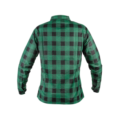Flaneliniai marškiniai, žali, XL dydis 3
