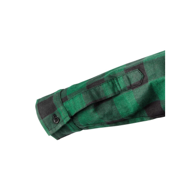 Flaneliniai marškiniai, žali, XL dydis 5