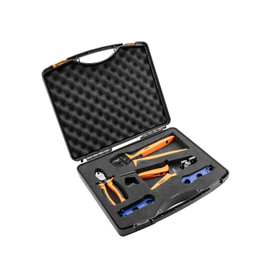 Fotovoltinių sistemų aptarnavimo įrankių rinkinys Fotovoltinių sistemų aptarnavimo įrankių rinkinys