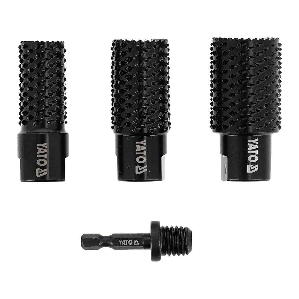 Frezų rinkinys | 4 vnt | M14 (YT-61775) Frezų rinkinys | 4 vnt | M14 (YT-61775)