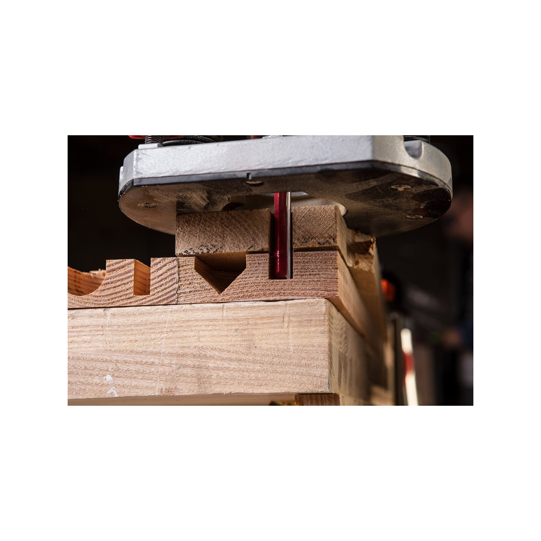 Frezavimo antgalis, įleidžiama apdaila, HM, 12,7 x 25 mm, kotas 8 mm 6