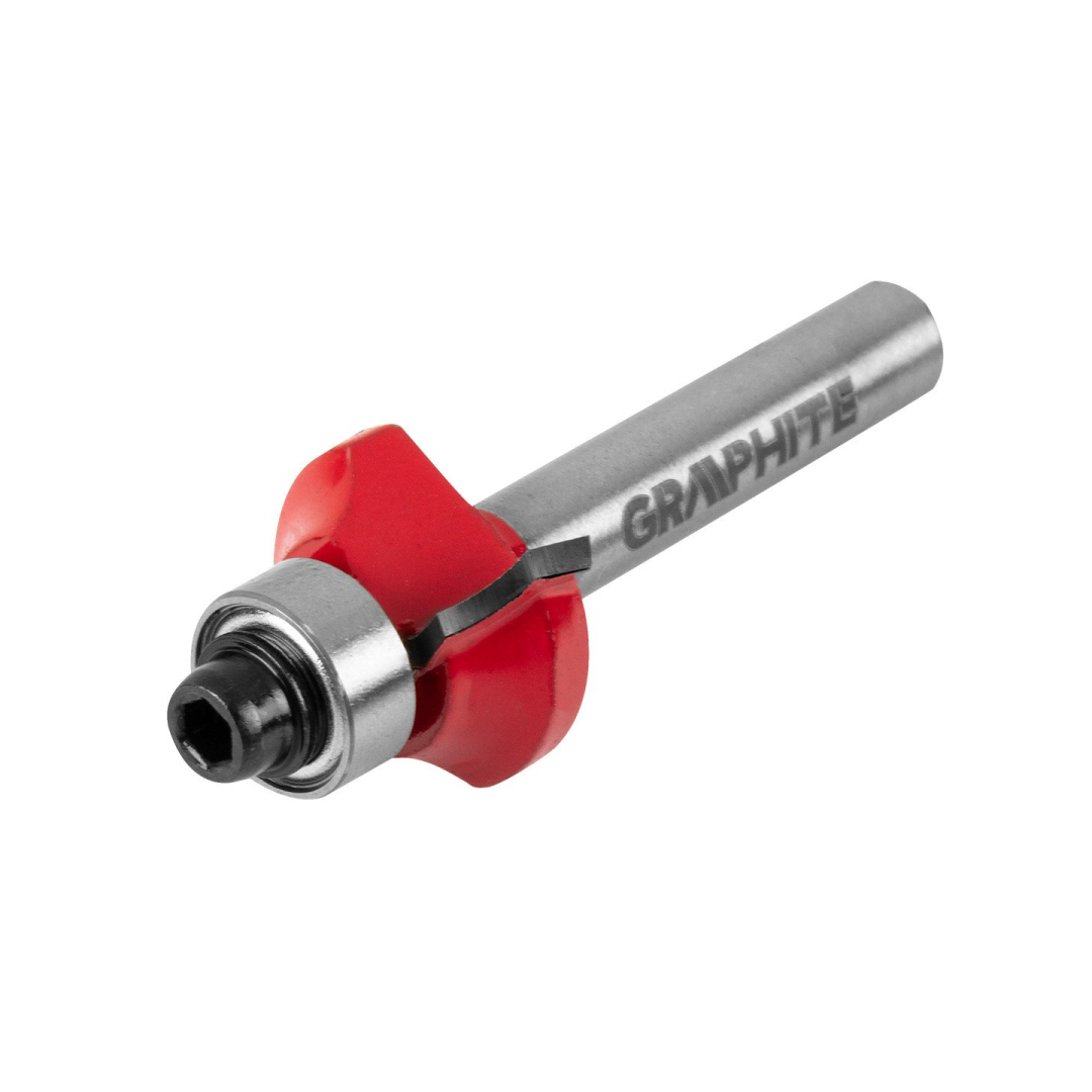 Frezavimo antgalis, paviršiaus apvalinimas, HM, 19 x 6,5 mm, kotas 6 mm 7