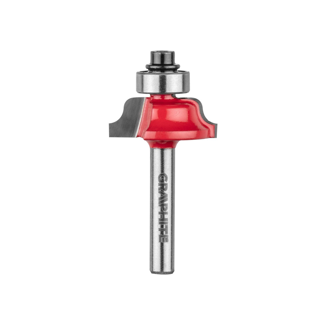 Frezavimo antgalis, paviršius apvalinamas, dekoratyvinis, HM, 25,7 x 9,7 mm, kotas 6 mm