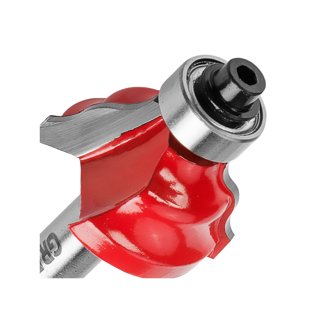 Frezavimo antgalis, paviršius apvalinamas, dekoratyvinis, HM, 28,8 x 15,9 mm, kotas 8 mm 8