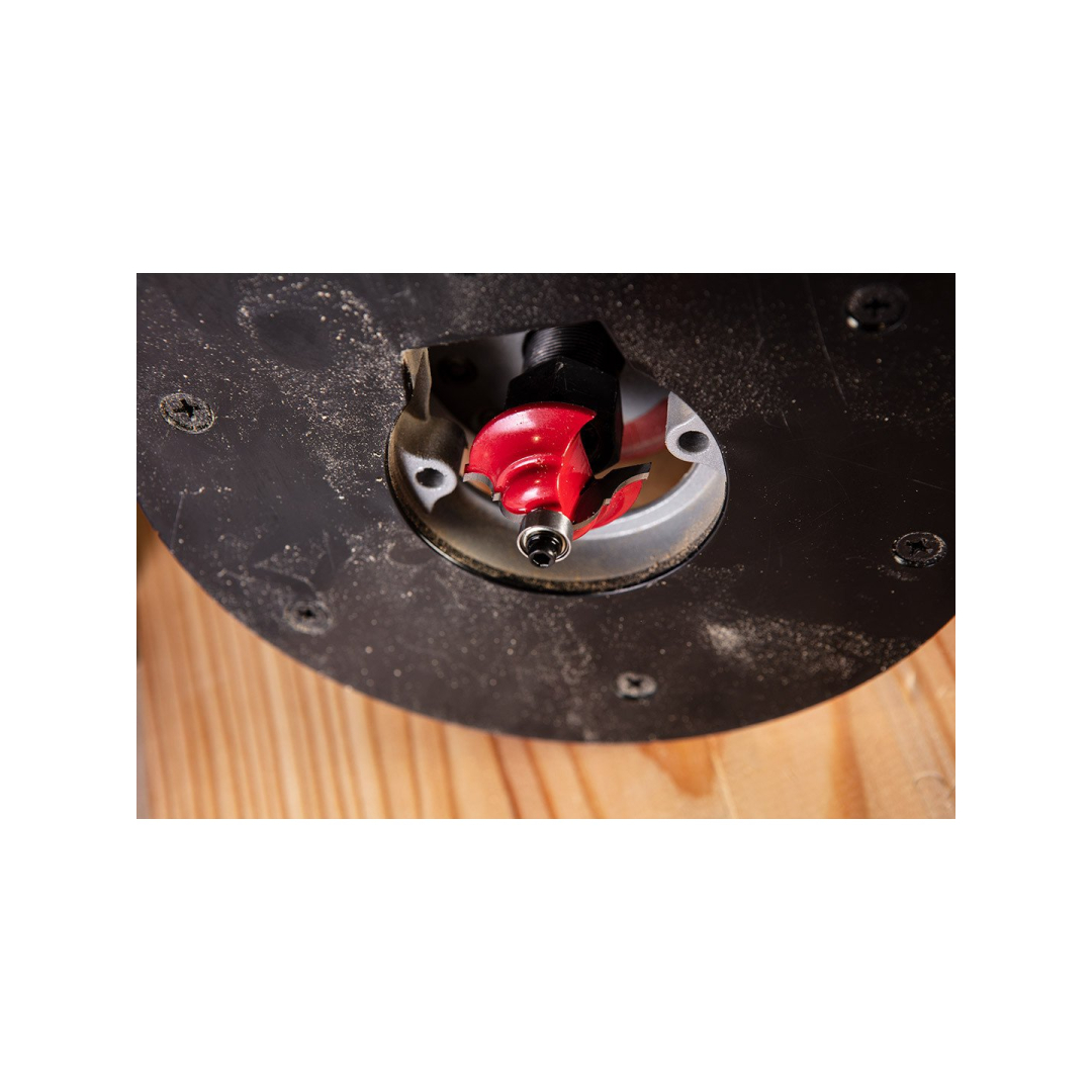 Frezavimo antgalis, paviršius apvalinamas, dekoratyvinis, HM, 34,9 x 15 mm, kotas 8 mm 2