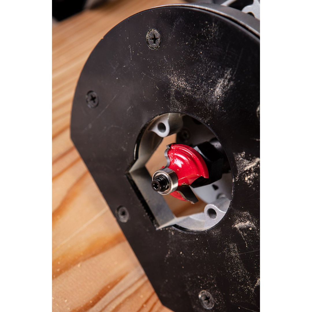 Frezavimo antgalis, paviršius apvalinamas, dekoratyvinis, HM, 39,3 x 15,9 mm, kotas 8 mm 2