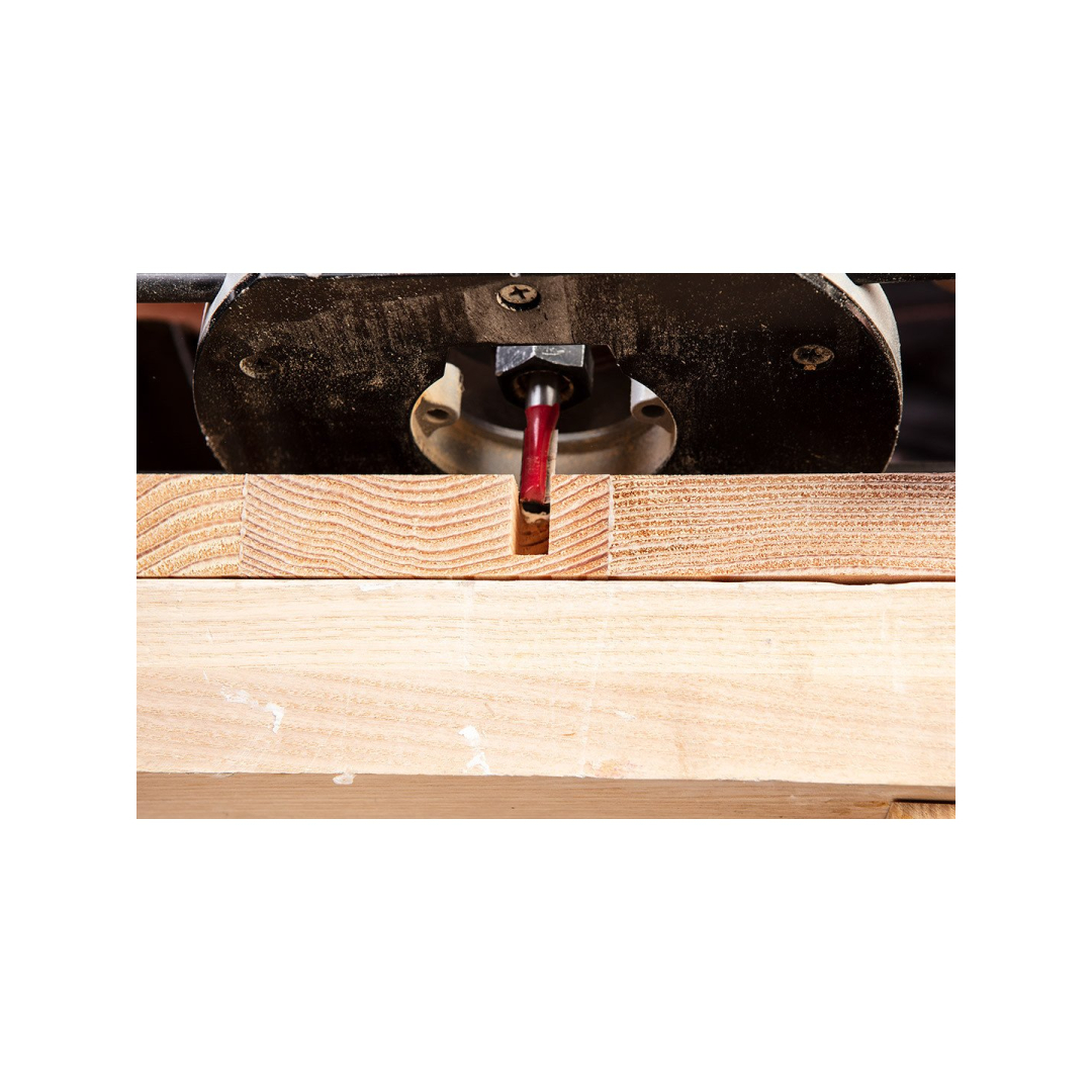 Frezavimo antgalis, tiesus, HM, 6 x 19 mm, kotas 8 mm 6