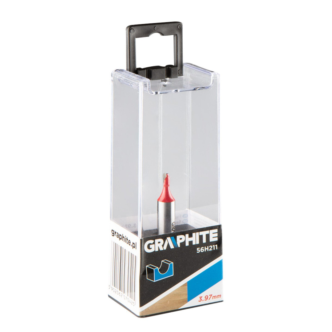 Frezavimo antgalis, U formos griovelis, HM, 3,97 x 6 mm, kotas 8 mm 1 Frezavimo antgalis, U formos griovelis, HM, 3,97 x 6 mm, kotas 8 mm 1