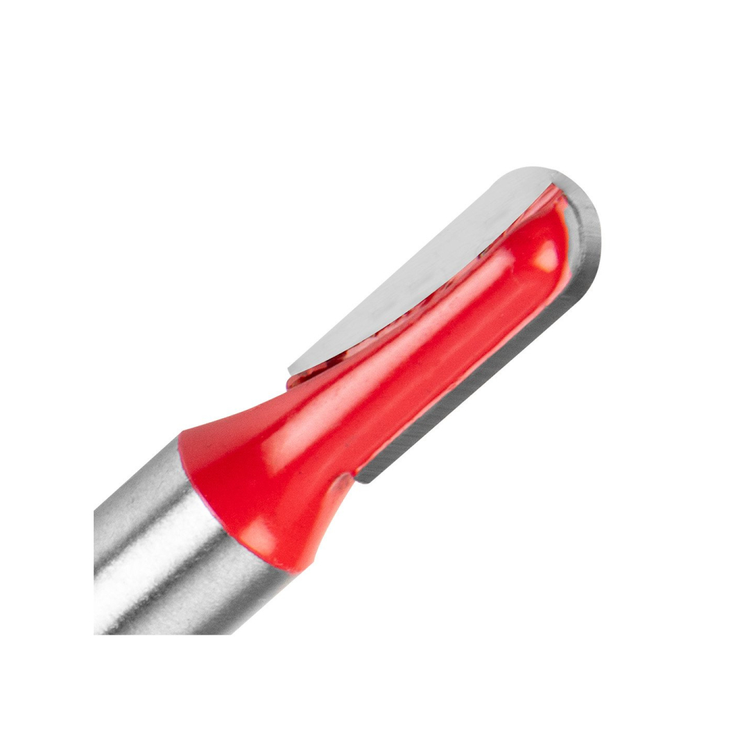 Frezavimo antgalis, U formos griovelis, ilgas, HM, 6,35 x 15,5 mm, kotas 8 mm 8