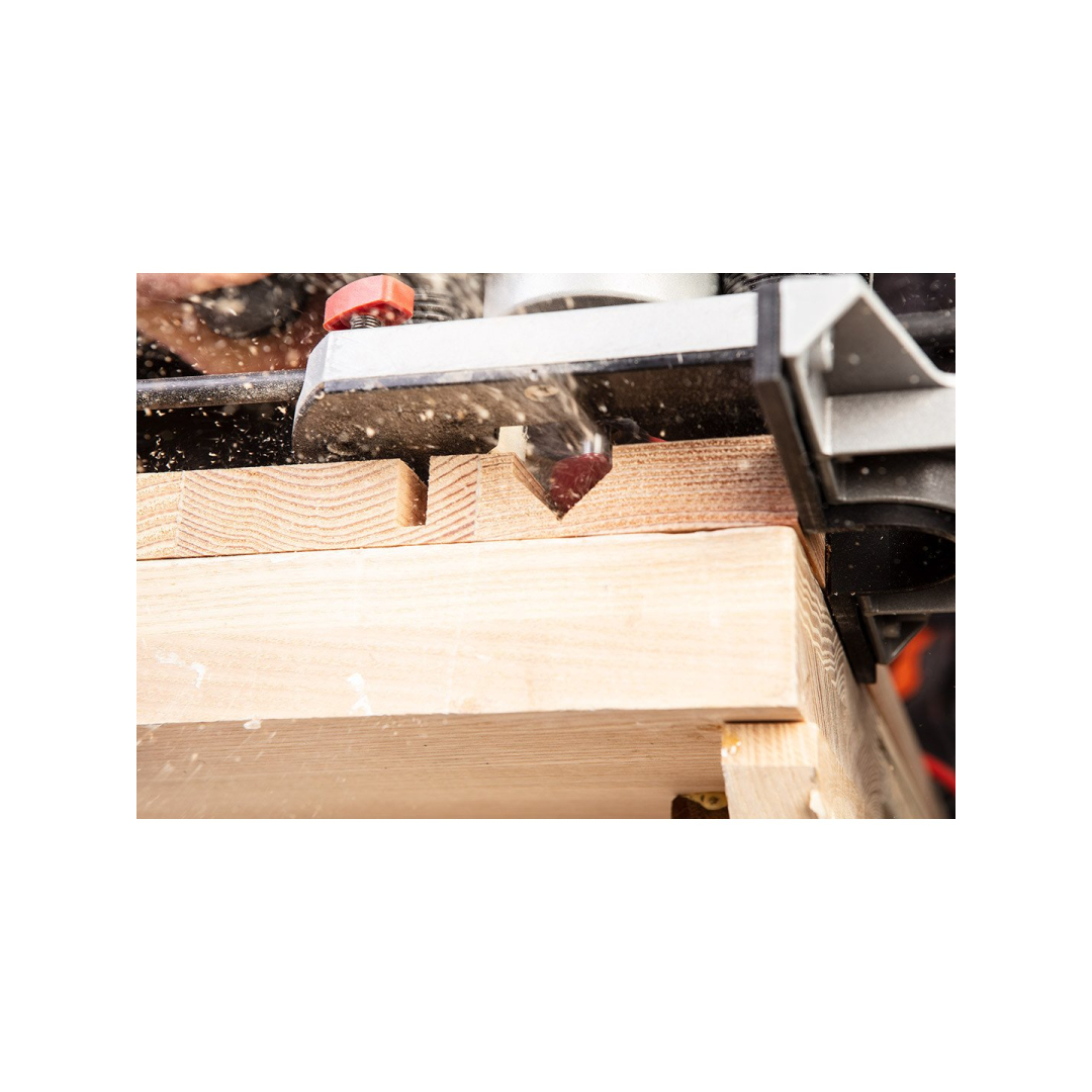 Frezavimo antgalis, V formos griovelis, HM, 25,4 x 25,4 mm, kotas 8 mm 5