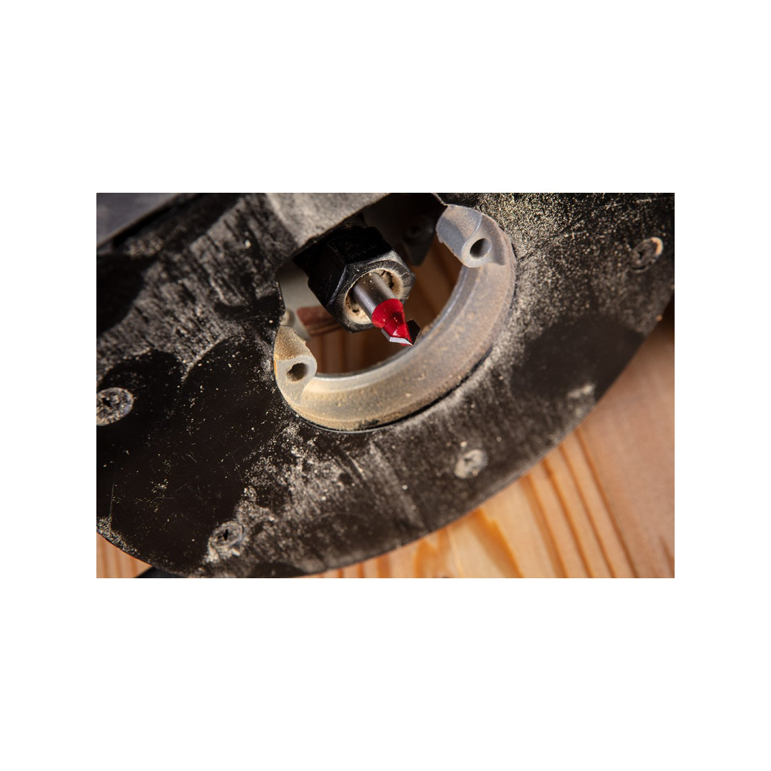 Frezavimo antgalis, V formos griovelis, HM, 8 x 8 mm, kotas 8 mm 3 Frezavimo antgalis, V formos griovelis, HM, 8 x 8 mm, kotas 8 mm 3