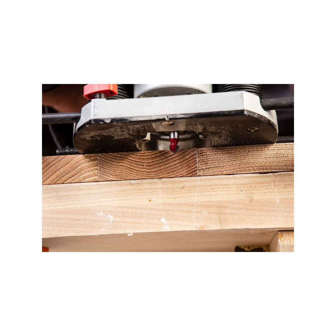 Frezavimo antgalis, V formos griovelis, HM, 8 x 8 mm, kotas 8 mm 4 Frezavimo antgalis, V formos griovelis, HM, 8 x 8 mm, kotas 8 mm 4