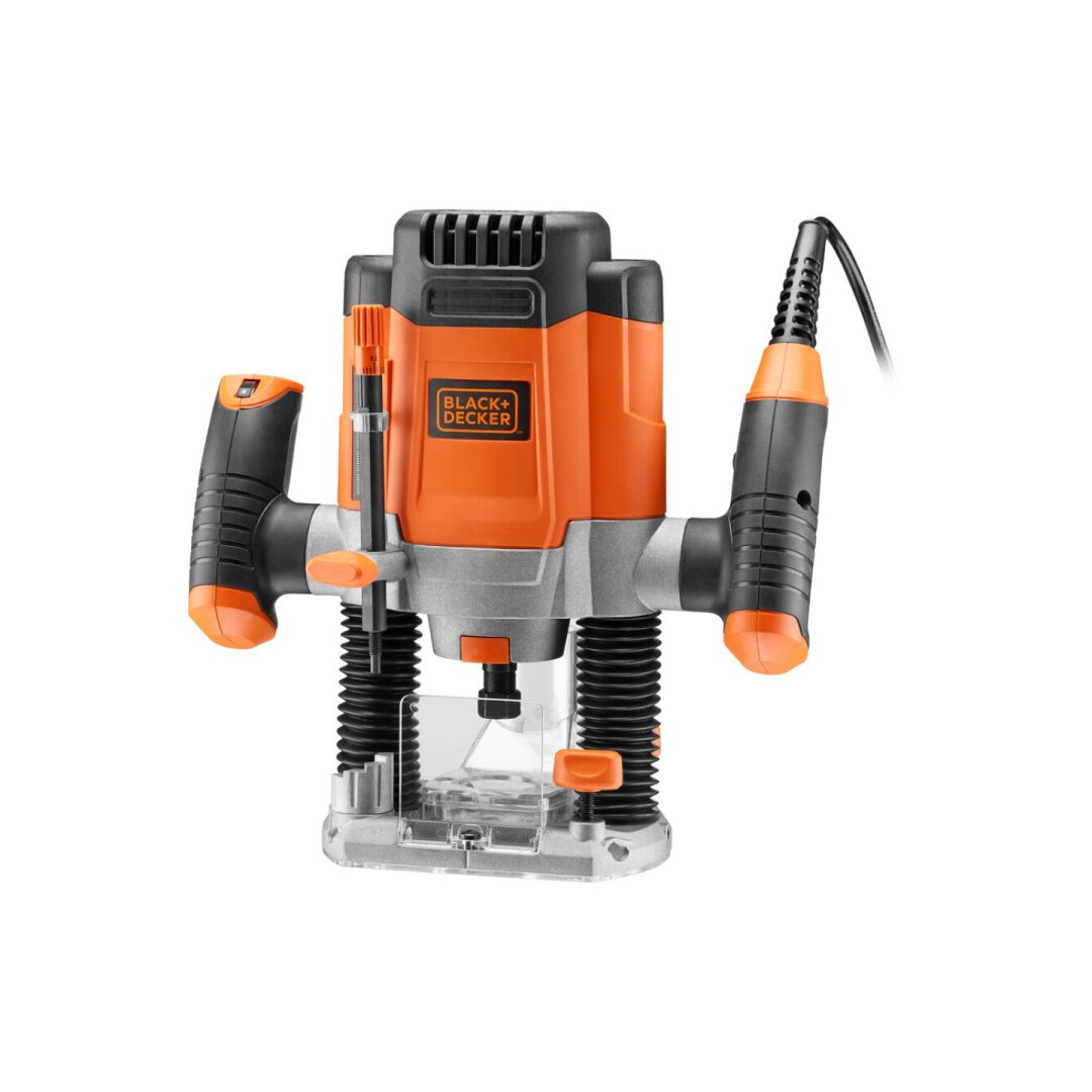 Frezeris 1200W + 6 frezos, KW1200EKA-QS, Black&Decker