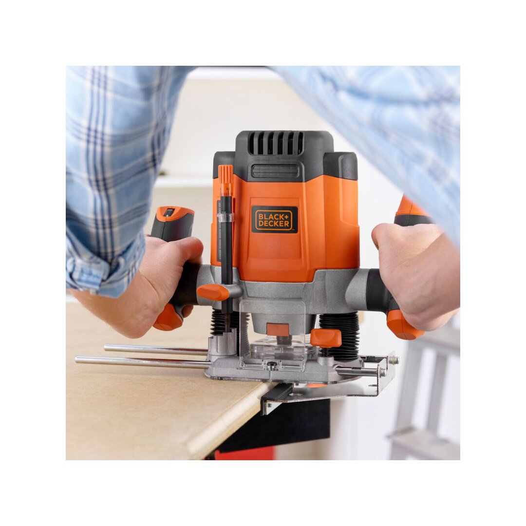 Frezeris 1200W, KW1200E-QS, Black&Decker 3