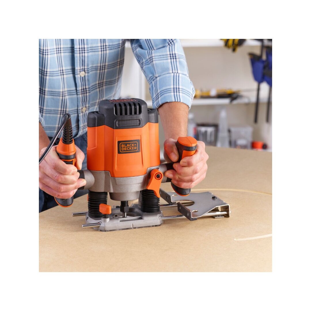 Frezeris 1200W, KW1200E-QS, Black&Decker 5