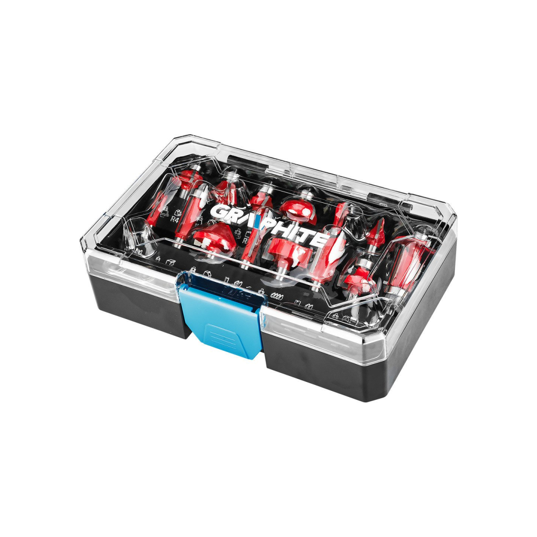 Frezos, 8 mm kotas, 15 vnt. rinkinys. 2