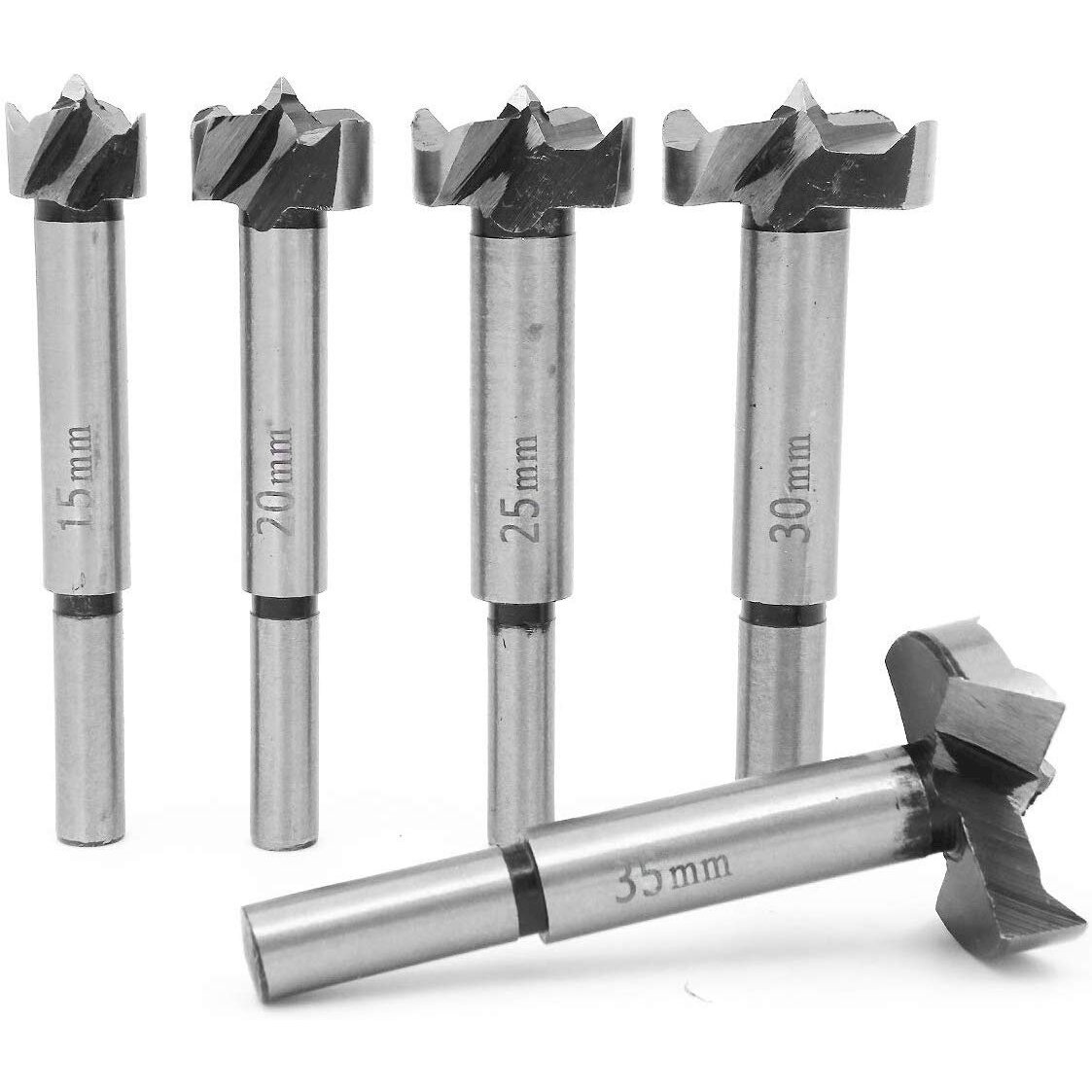 Frezų medžiui rinkinys | 15-35 mm | 5 vnt. (SK1630)