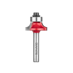 Frezavimo antgalis, paviršiaus apvalinimas, HM, 22,5 x 9 mm, kotas 6 mm