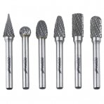 Frezų rinkinys metalui DEDRA 07F502, 6 mm, 6 vnt.