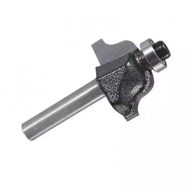 Freza medžiui Dedra 07F191A, 6 D 25,7 H 9,7 R 3,17 B 6,35mm Freza medžiui Dedra 07F191A, 6 D 25,7 H 9,7 R 3,17 B 6,35mm