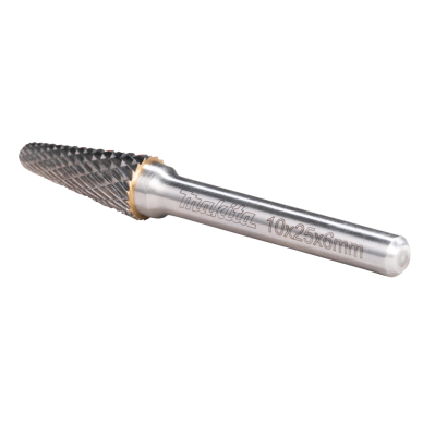 Freza tiesiniam šlifuokliui Makita B-52819, kotelis 6 mm, forma SA 10x25 mm 1 Freza tiesiniam šlifuokliui Makita B-52819, kotelis 6 mm, forma SA 10x25 mm 1