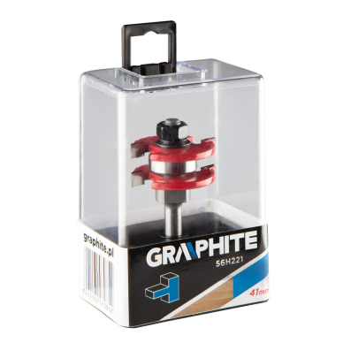 Frezavimo antgalis, kaištis, HM, 41 x 6,35 mm, kotas 8 mm 1 Frezavimo antgalis, kaištis, HM, 41 x 6,35 mm, kotas 8 mm 1