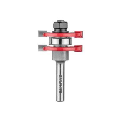 Frezavimo antgalis, kaištis, HM, 41 x 6,35 mm, kotas 8 mm